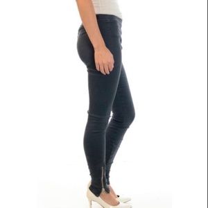 Joe’s Jeans Grey Ankle Zip High Rise Legging